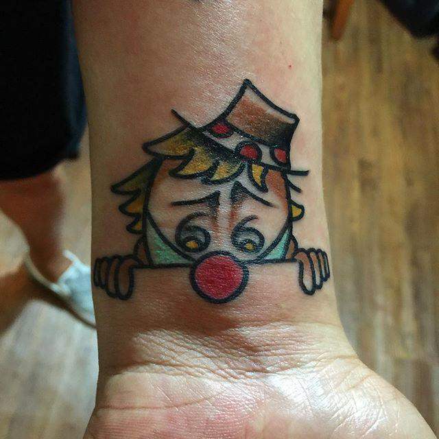 tatouage clown 43