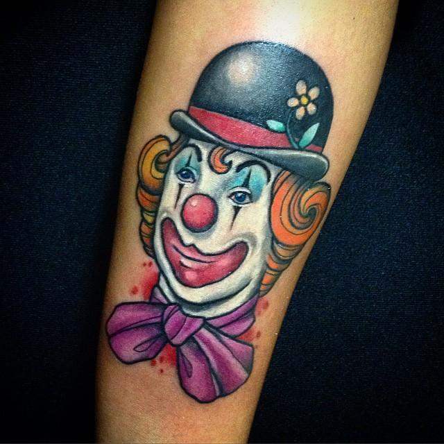 tatouage clown 87