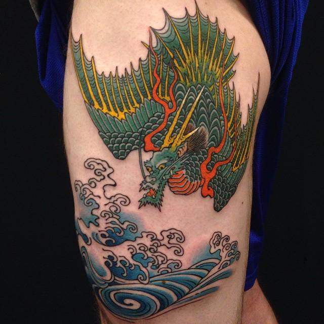 tatouage dragon 73