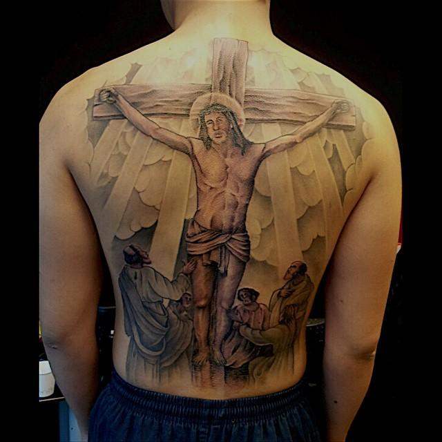 tatouage jesus 119