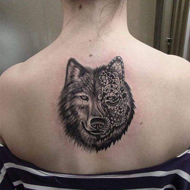 tatouage loup 103