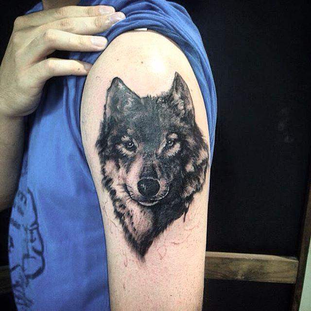 tatouage loup 137