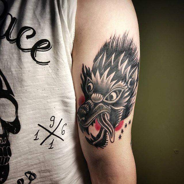 tatouage loup 17