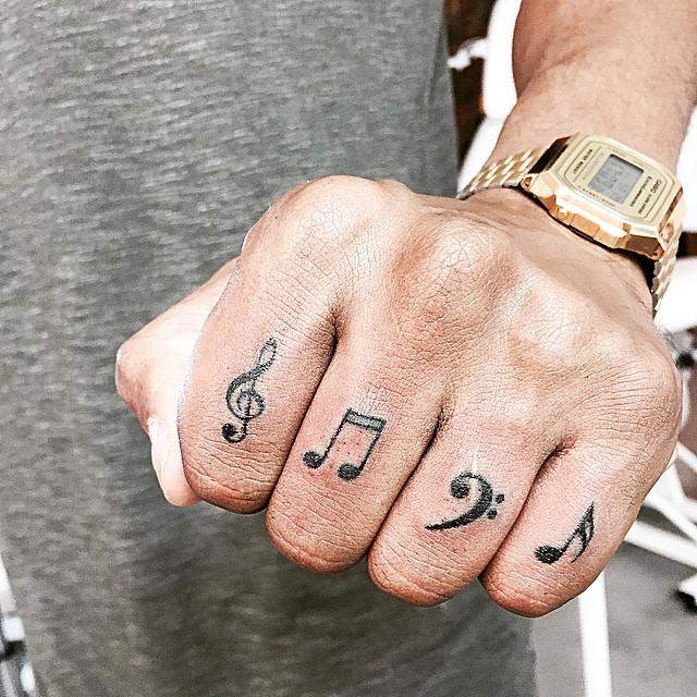 66 Tatouages de musique : Galerie de photos