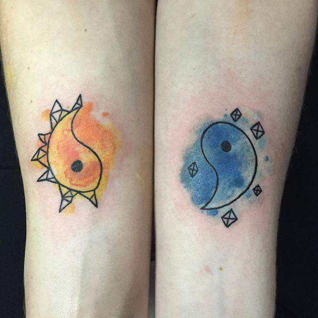 tatouage yin yang 69