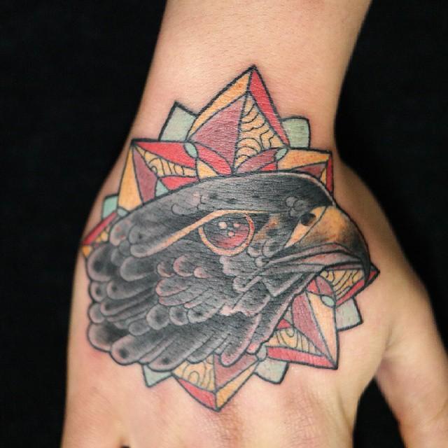 tatouage aigle 97