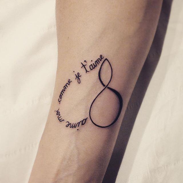 tatouage infini symbole 85