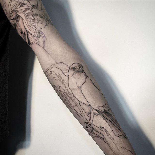 tatouage oiseau 47