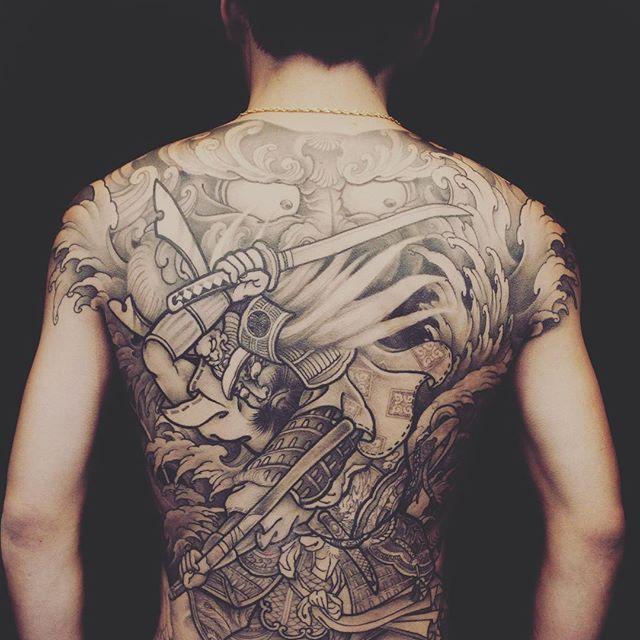 tatouage samourai 01