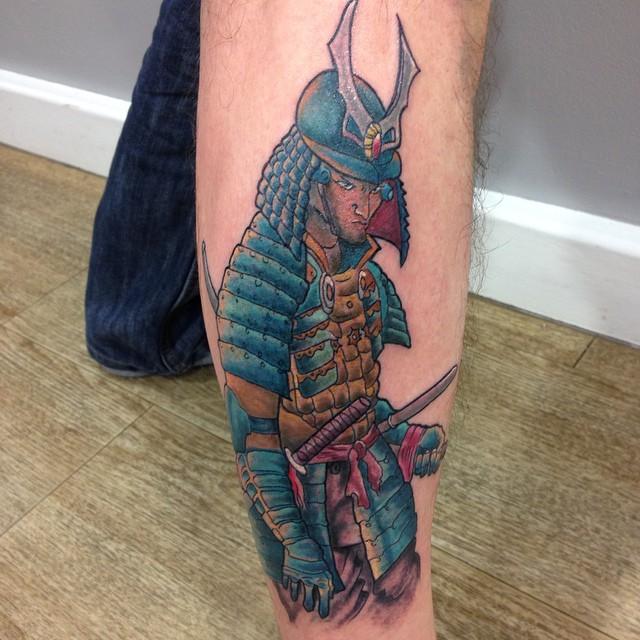 tatouage samourai 101