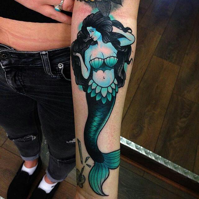 tatouage sirene 105