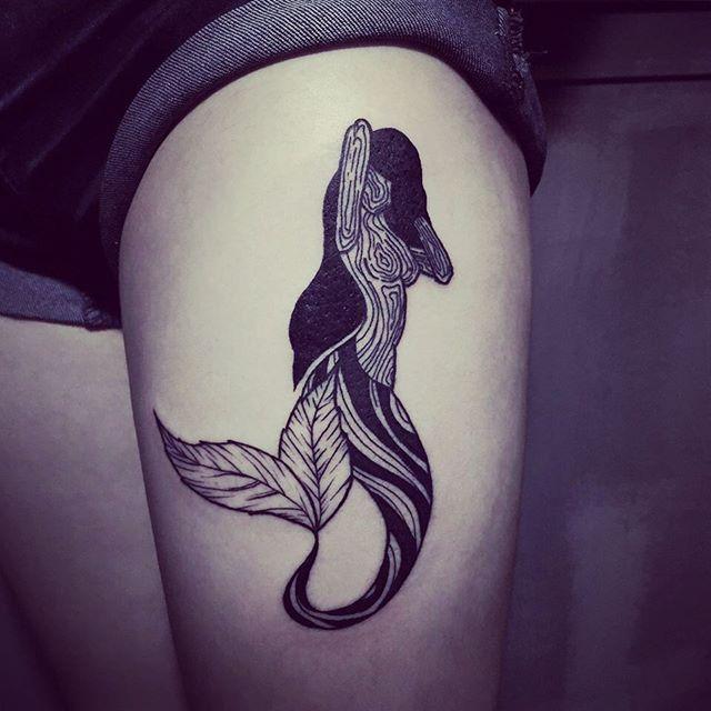 tatouage sirene 87