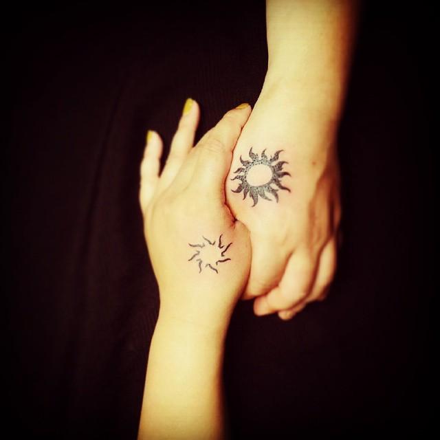 tatouage soleil 39