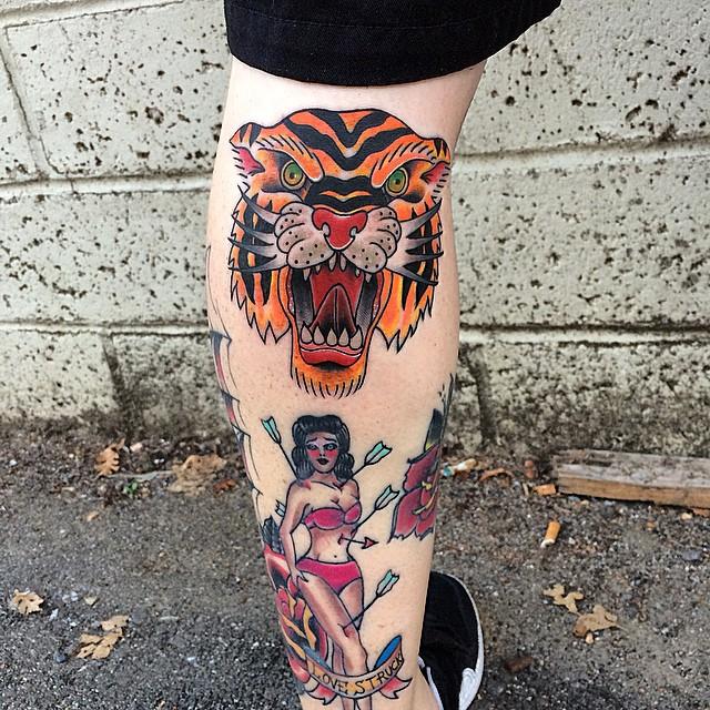 Tatouages de tigres (pour les HOMMES)