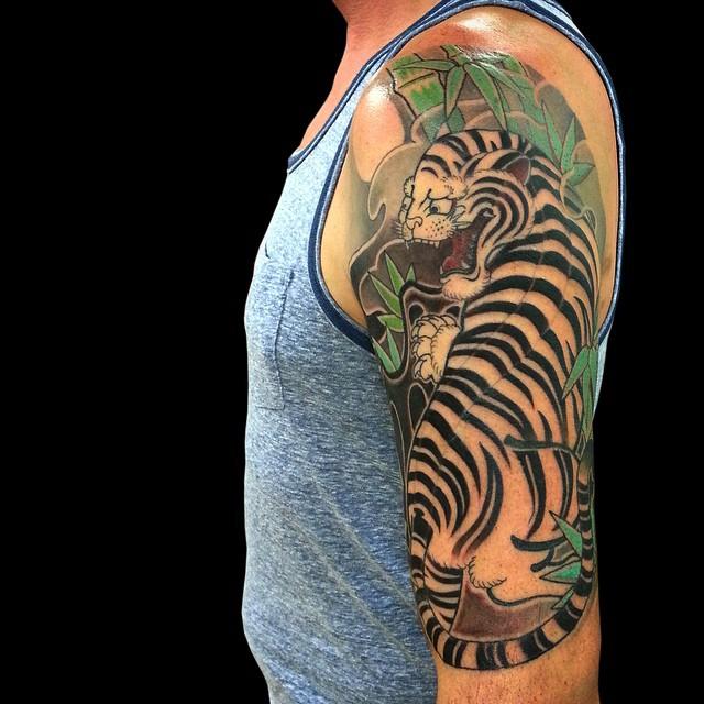 tatouage tigre 21