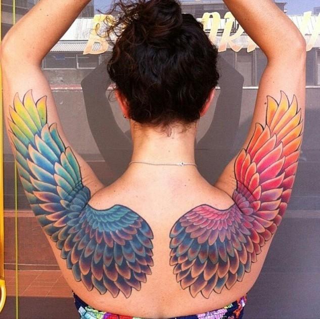 tatouage ailes 51