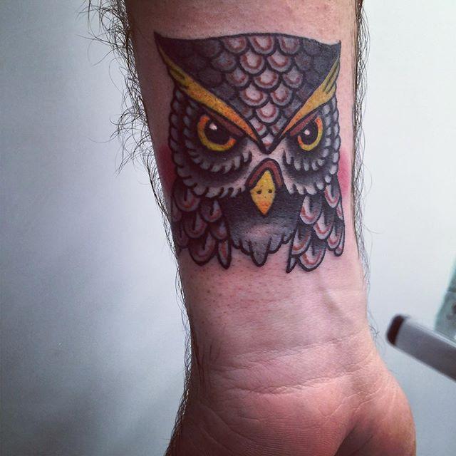 tatouage chouette hibou 17