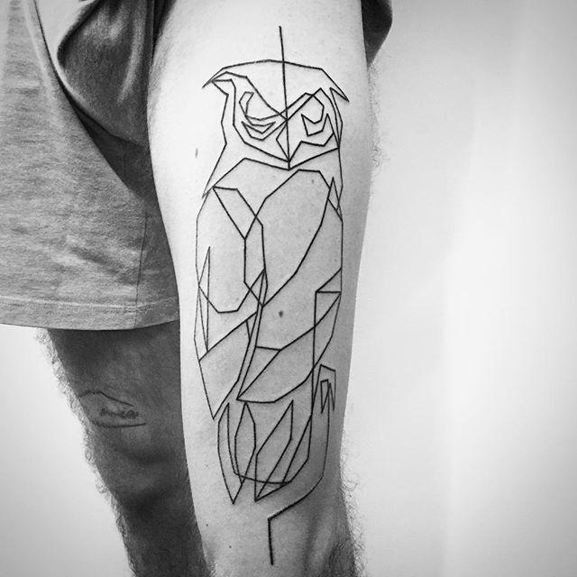 tatouage chouette hibou 35