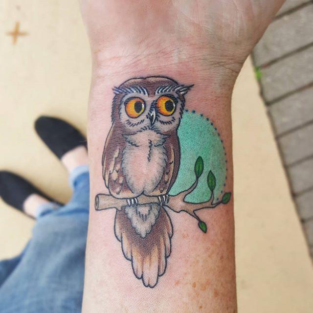 tatouage chouette hibou 41