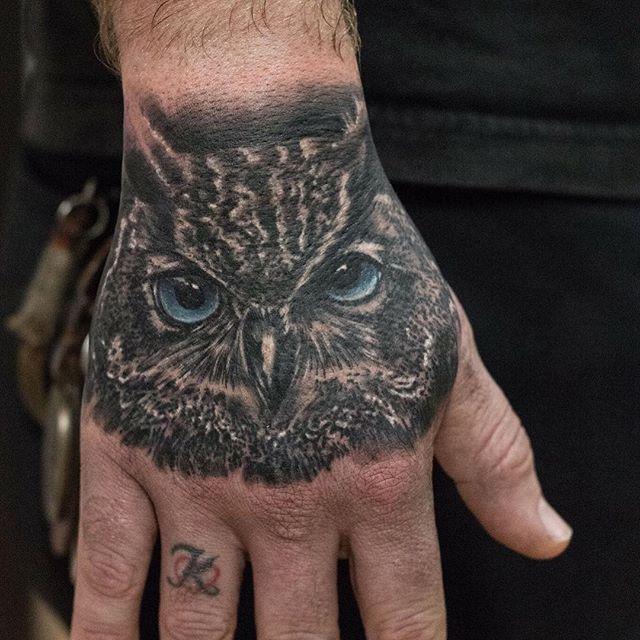 tatouage chouette hibou 43