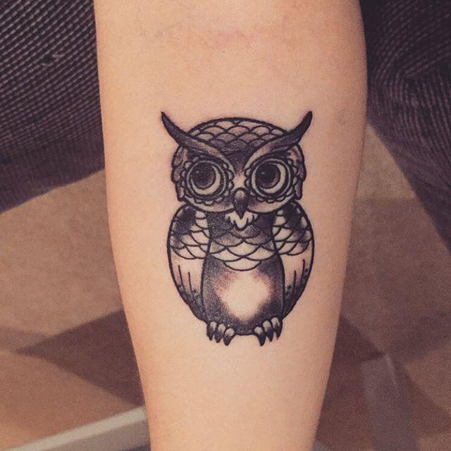 tatouage chouette hibou 47