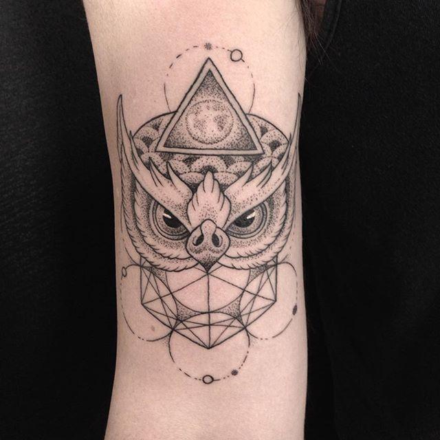 tatouage chouette hibou 53