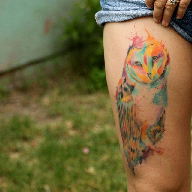 tatouage chouette hibou 73