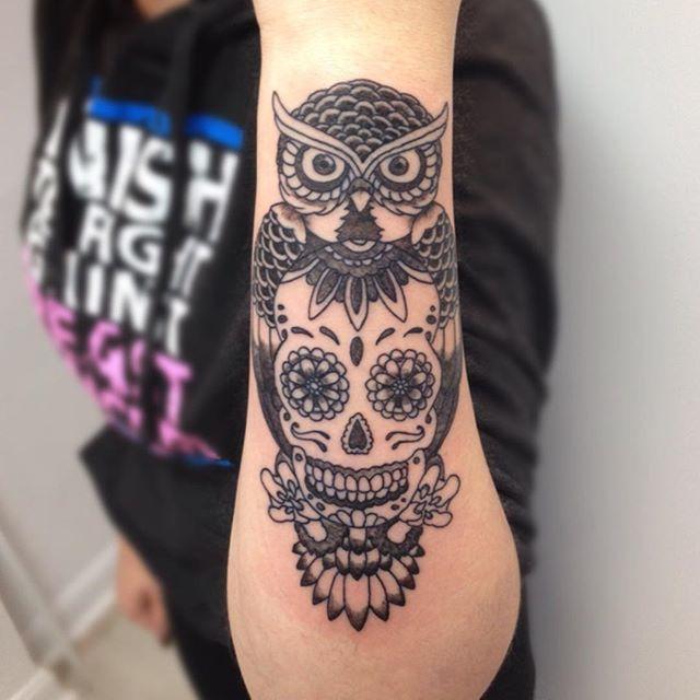 tatouage chouette hibou 83