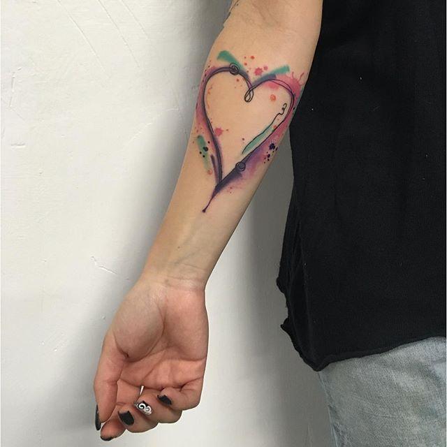 tatouage coeur 47