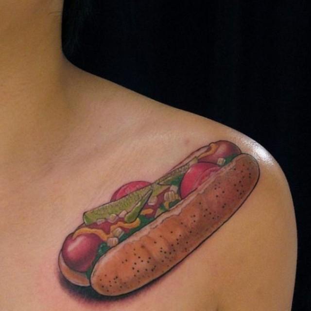 tatouage gastronomique 69