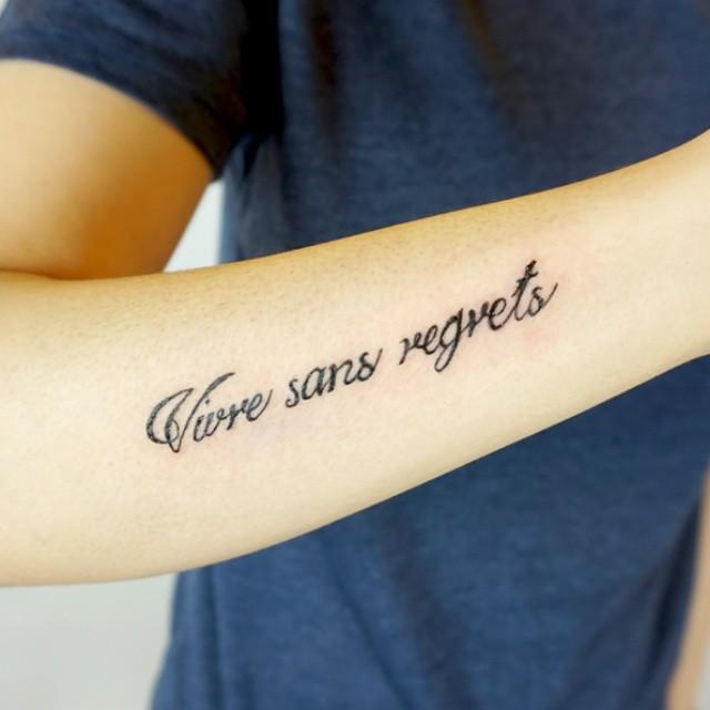 tatouage phrase 149