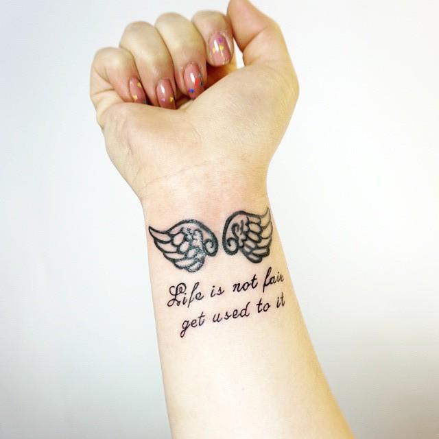 tatouage phrase 175