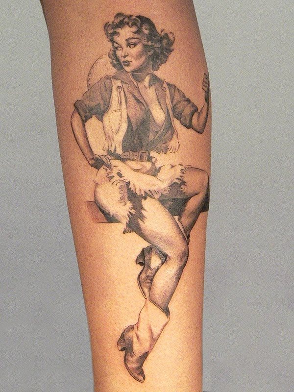 Tatouages Pin Up : 56 dessins et idées