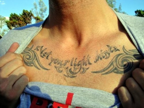 13 tatouages de lettres