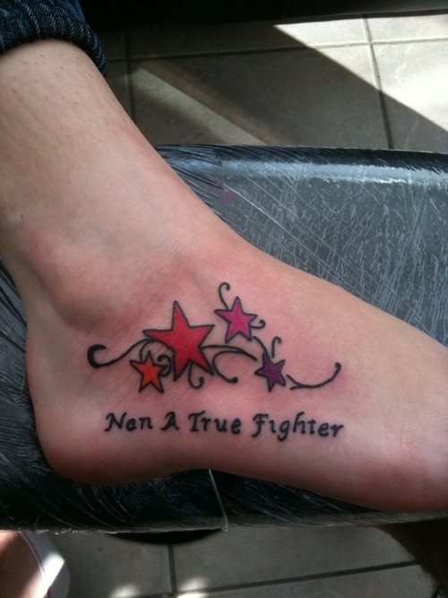 33 tatouages de lettres