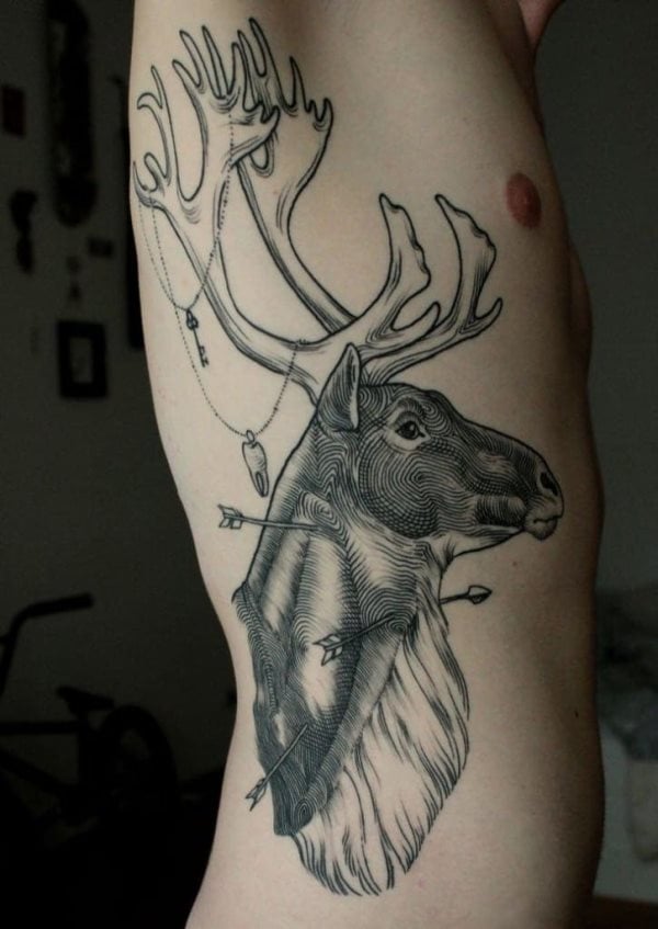 tatouage chasse chasseurs 179