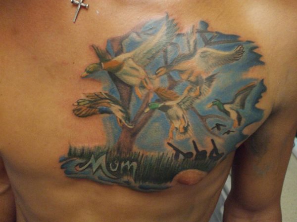 tatouage chasse chasseurs 263