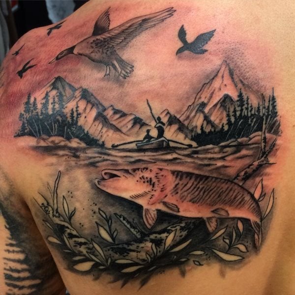 tatouage chasse chasseurs 449