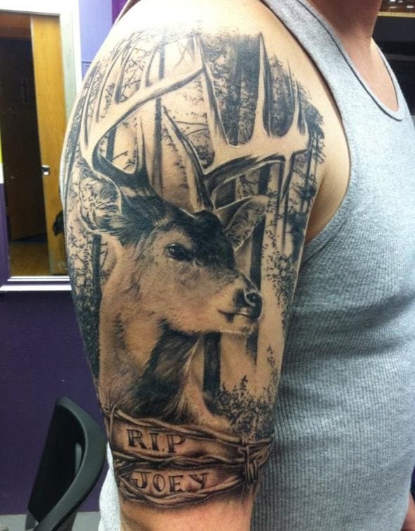 tatouage chasse chasseurs 499