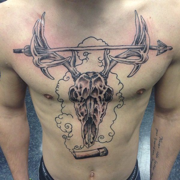 tatouage chasse chasseurs 93