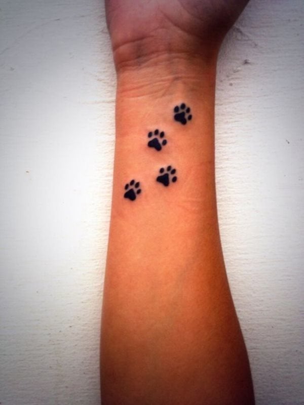 tatouage empreinte chien 09