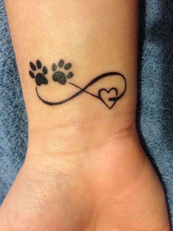 tatouage empreinte chien 131