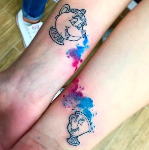 tatouage mere enfant 129