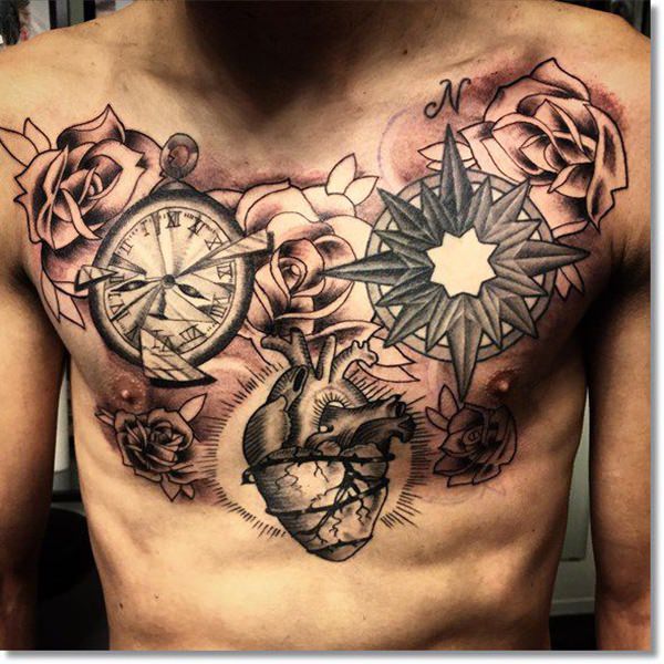 tatouage montre a gousset 151