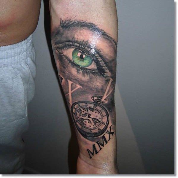 tatouage montre a gousset 165