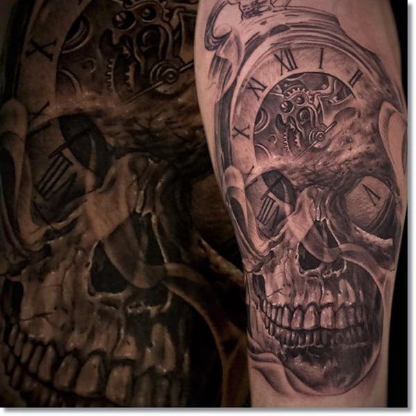 tatouage montre a gousset 177