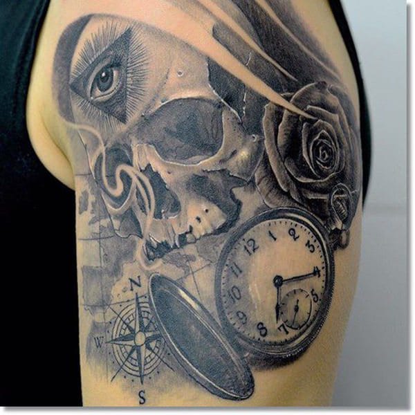 tatouage montre a gousset 179