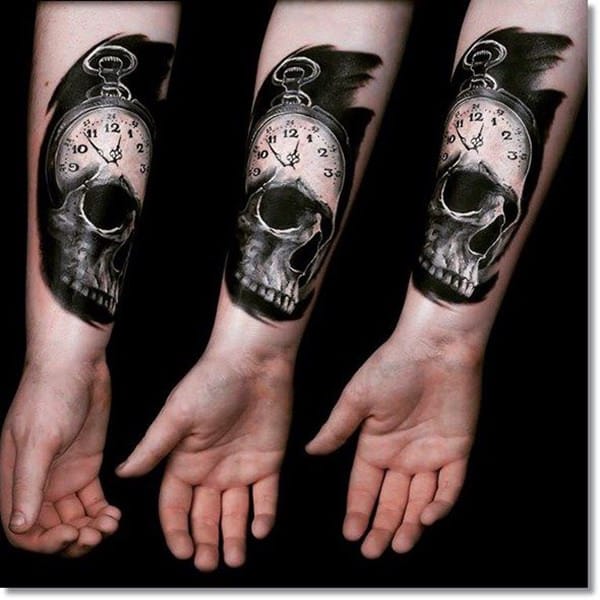 tatouage montre a gousset 181