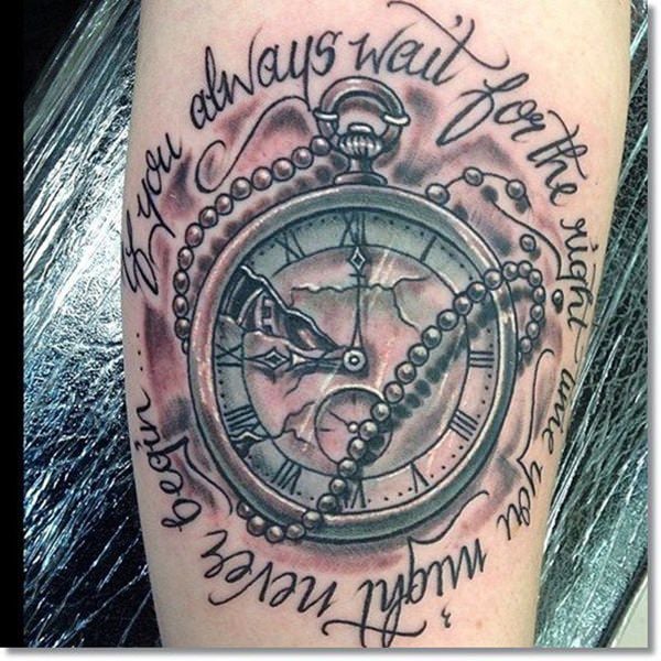 tatouage montre a gousset 187