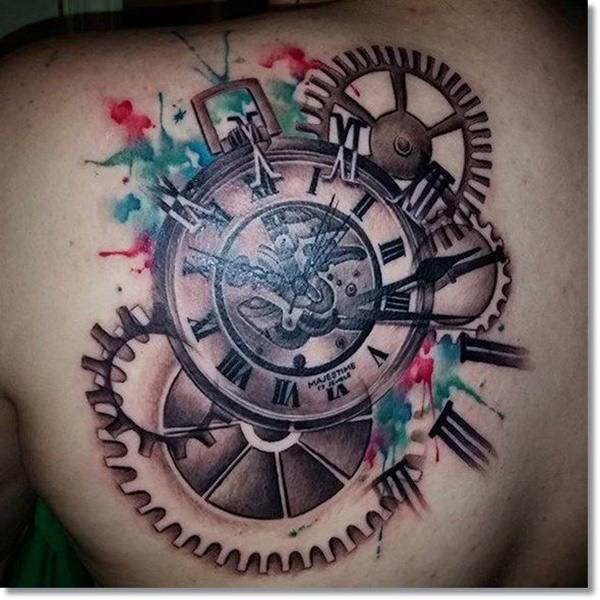 tatouage montre a gousset 215